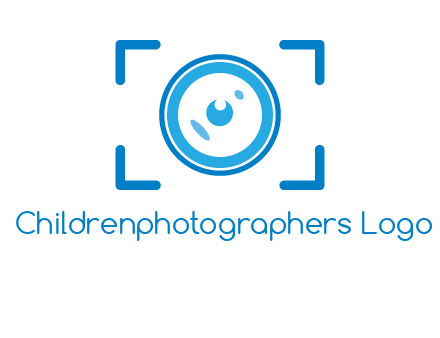 eye shape lens logo