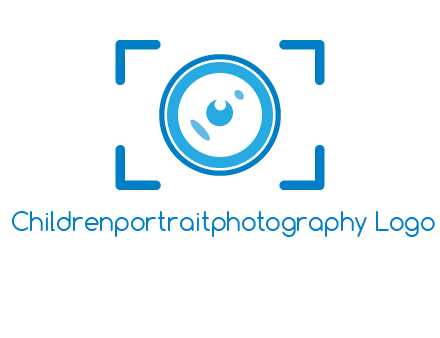 eye shape lens logo