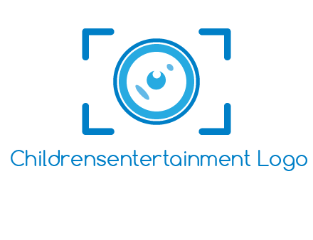 eye shape lens logo