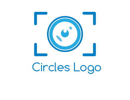 eye shape lens logo