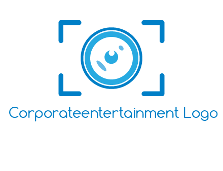 eye shape lens logo