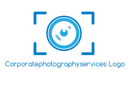 eye shape lens logo