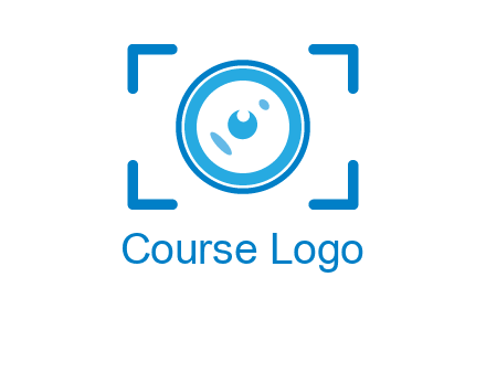 eye shape lens logo