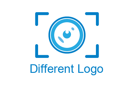 eye shape lens logo