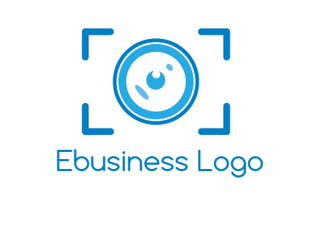 eye shape lens logo