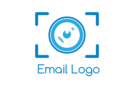 eye shape lens logo