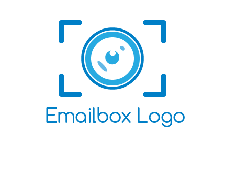 eye shape lens logo