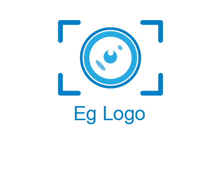 eye shape lens logo