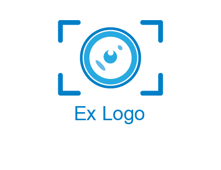 eye shape lens logo