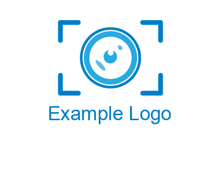 eye shape lens logo