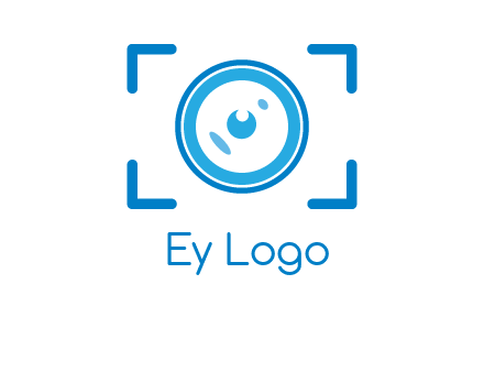 eye shape lens logo
