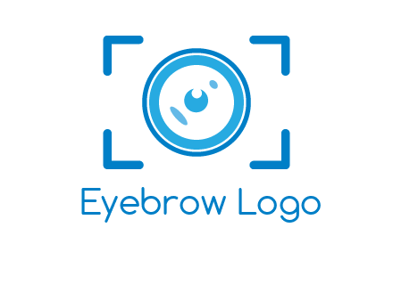 eye shape lens logo