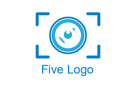eye shape lens logo