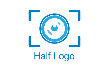 eye shape lens logo