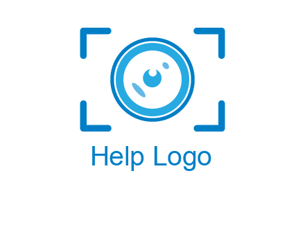 eye shape lens logo