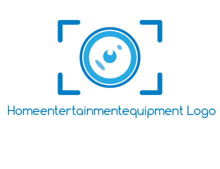 eye shape lens logo