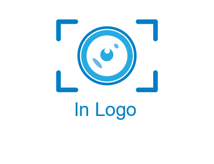 eye shape lens logo