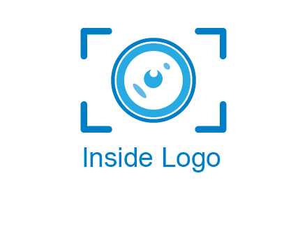 eye shape lens logo