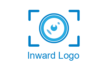 eye shape lens logo