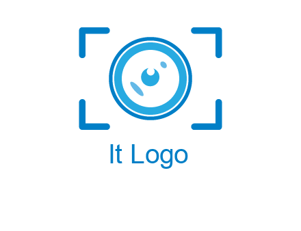eye shape lens logo