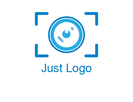 eye shape lens logo
