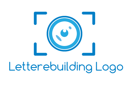eye shape lens logo