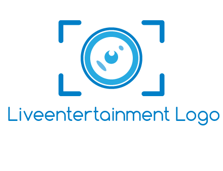 eye shape lens logo