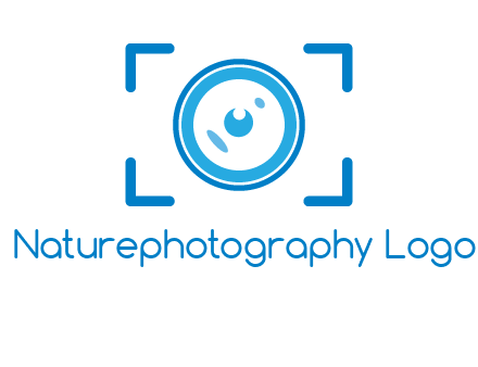 eye shape lens logo