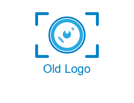 eye shape lens logo