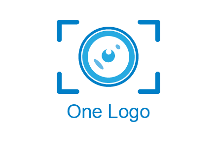 eye shape lens logo