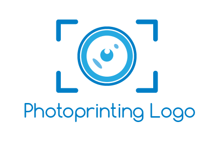 eye shape lens logo