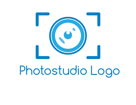 eye shape lens logo