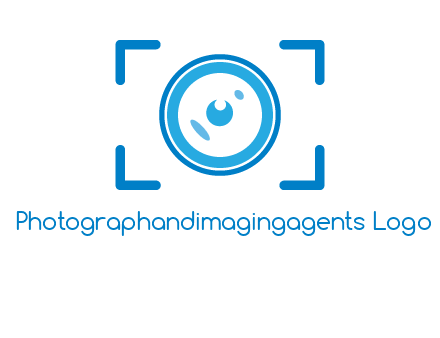 eye shape lens logo