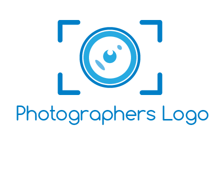eye shape lens logo