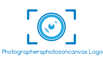 eye shape lens logo