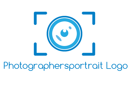 eye shape lens logo