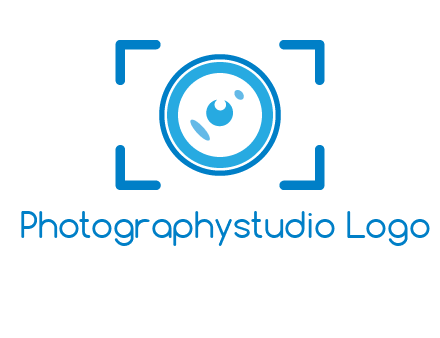 eye shape lens logo