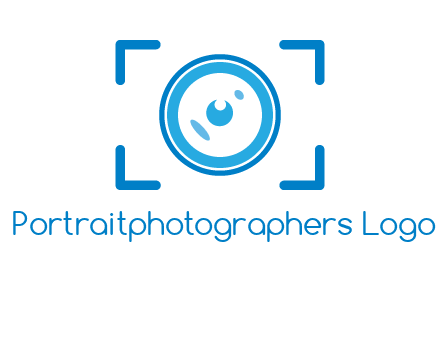 eye shape lens logo
