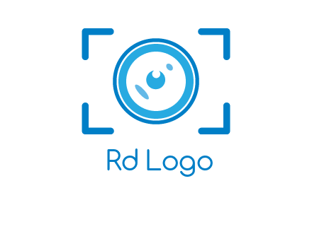 eye shape lens logo