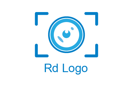 eye shape lens logo