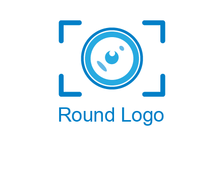 eye shape lens logo