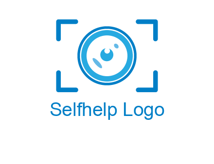 eye shape lens logo