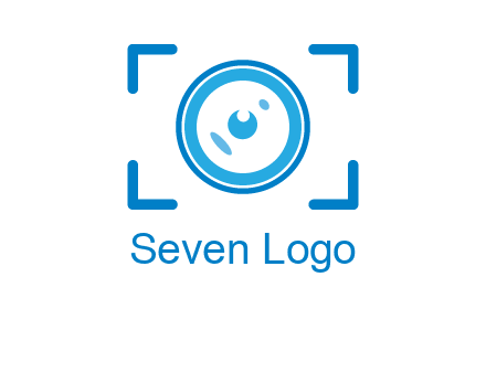 eye shape lens logo