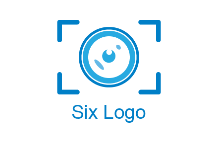 eye shape lens logo