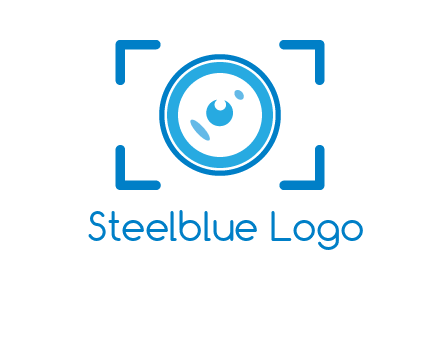 eye shape lens logo