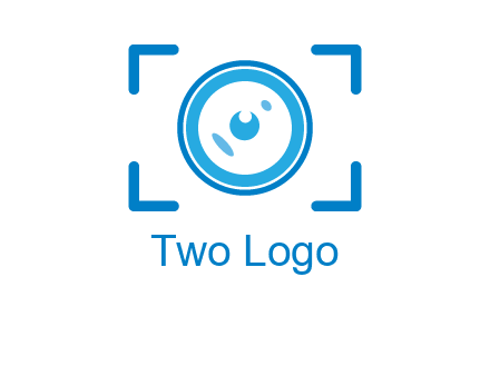 eye shape lens logo