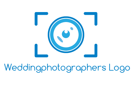 eye shape lens logo