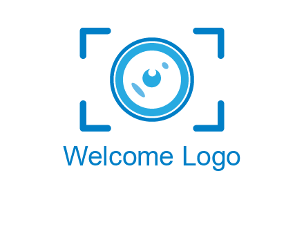 eye shape lens logo
