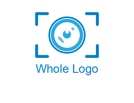 eye shape lens logo