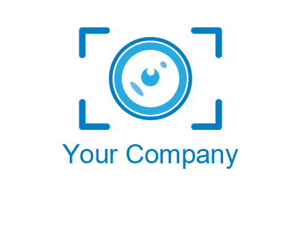 eye shape lens logo